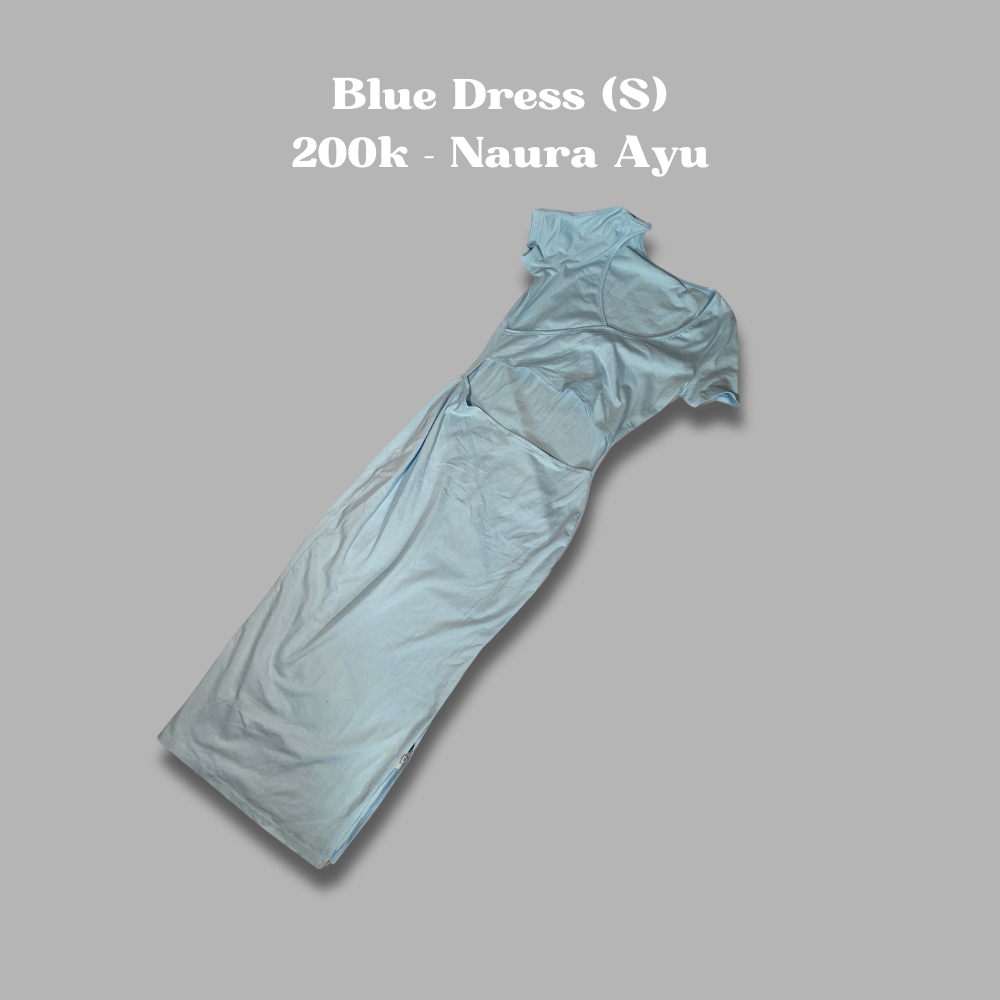 Blue Dress Size S - Naura Ayu