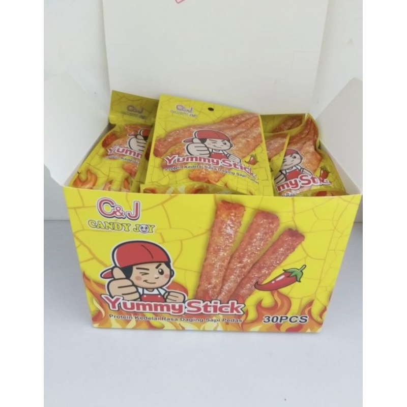 

snack latiao chewy stick sapi pedas