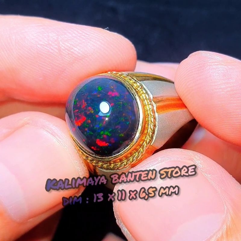 Kalimaya Banten Black Opal solid