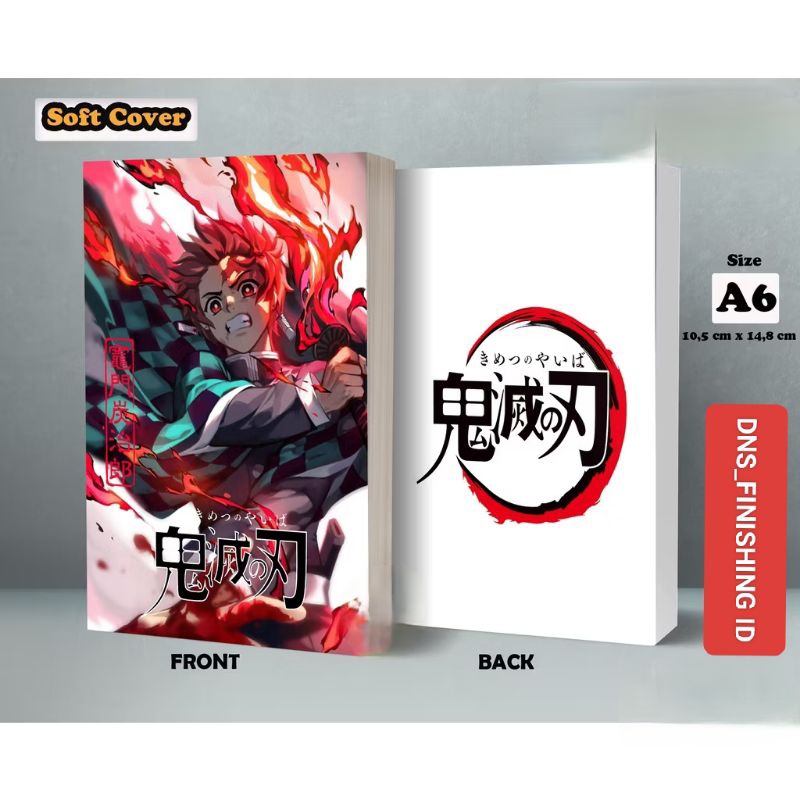 

Pocket Note Anime Demon Slayer Kimetsu No Yaiba Softcover