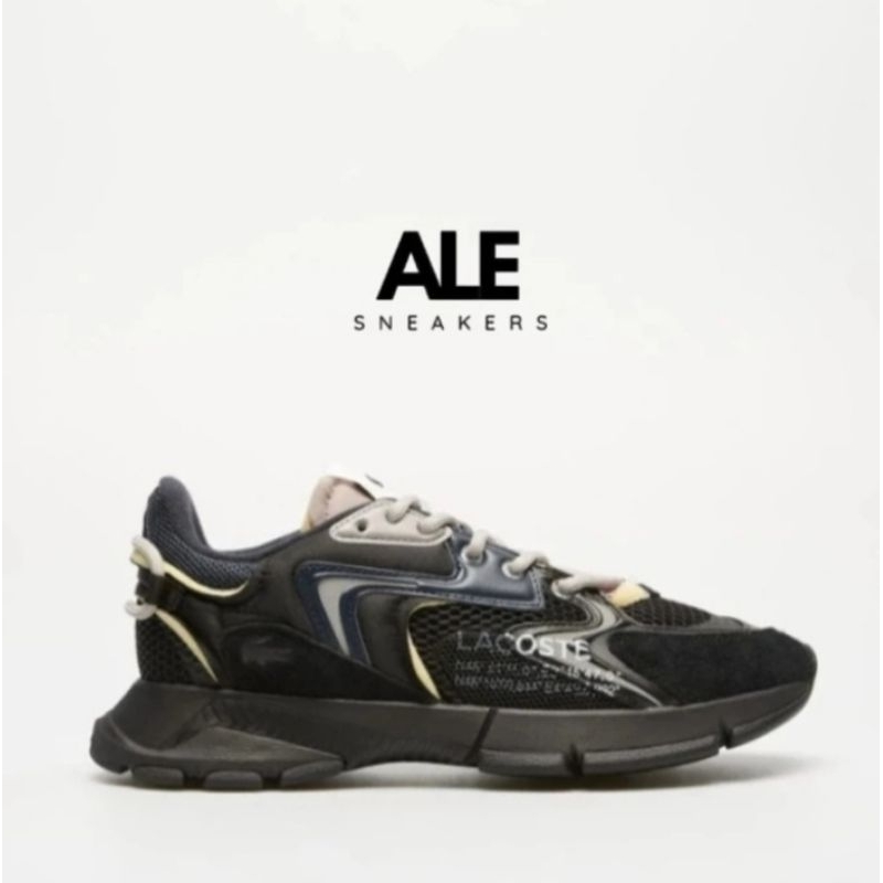 Sepatu Sneakers Pria Lacoste L003 NEO Black 123 (745SMA0001075) Original
