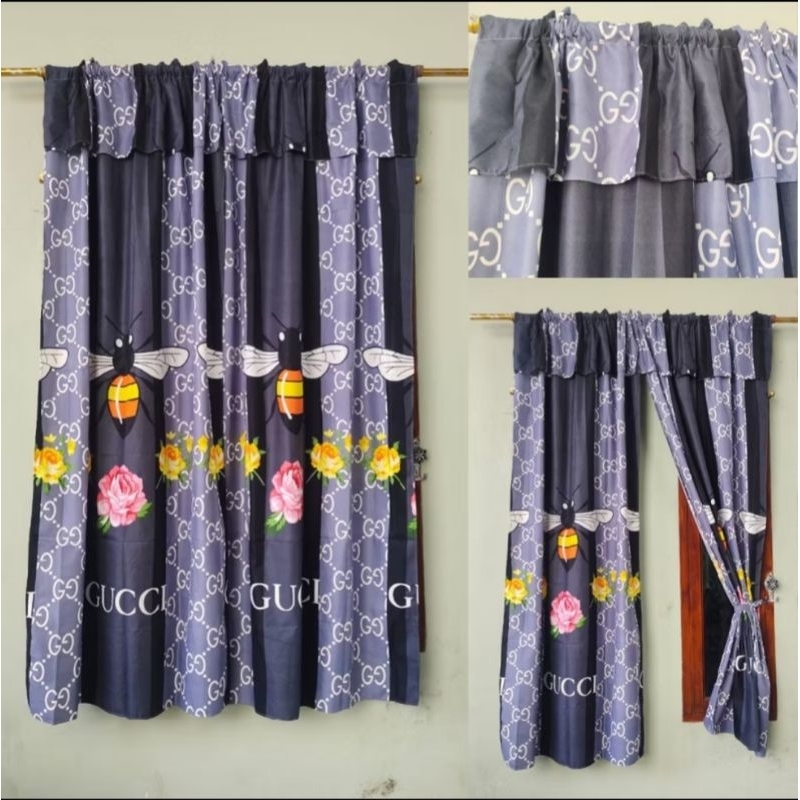 GORDEN JENDELA SERUT PANJANG 100×150 cm
