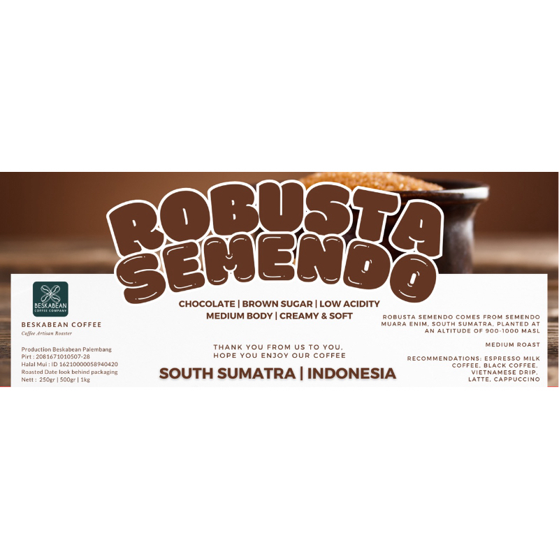 

Biji Kopi Fine Robusta Semendo