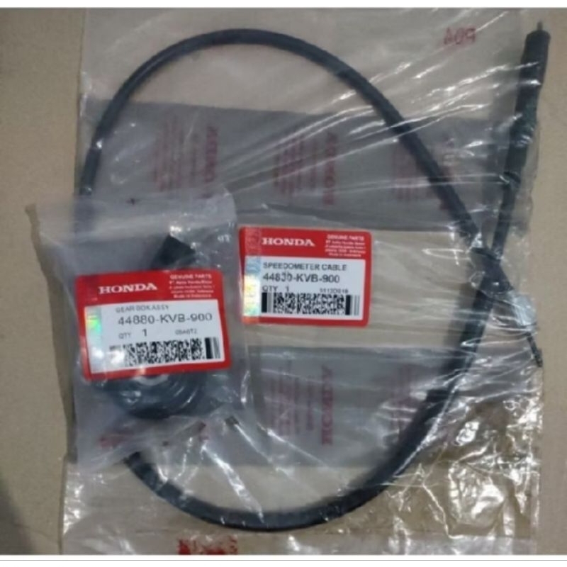 kabel km/spidometer KVB set+gear box lengkap beat karbu beat fi vario 110 scoopy fi spaccy original 