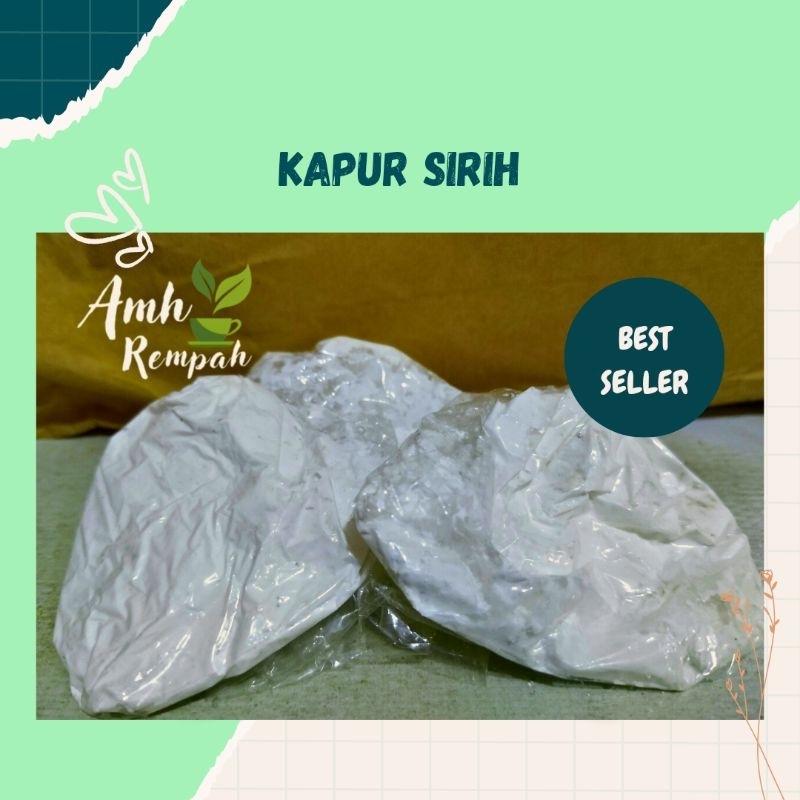 

Kapur Sirih kemasan 35-45gr