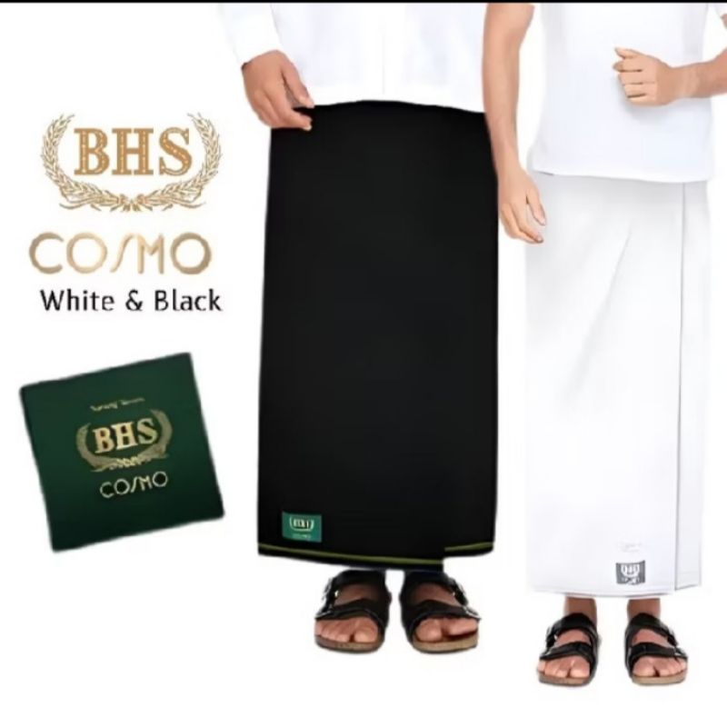 Sarung BHS Cosmo Gold Hitam BHS Silver Putih Polos Original CHP CPP