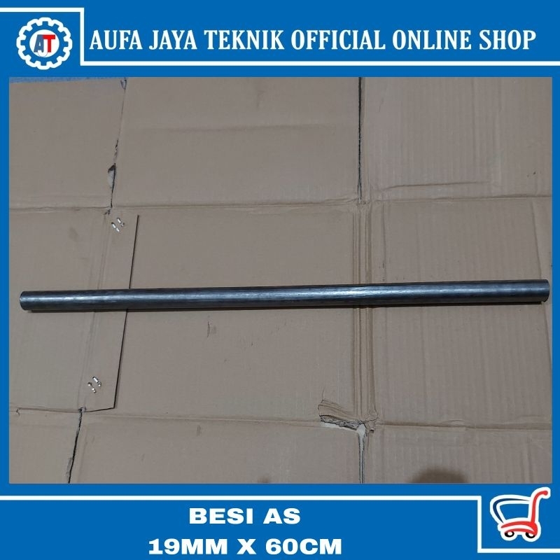 Besi AS 20mm x60cm / As perontok padi 20mm