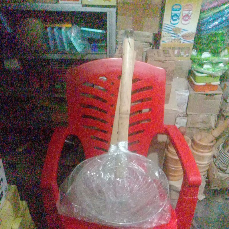 serokan gorengan jumbo serokan kerupuk raksasa serokan gagang bambu