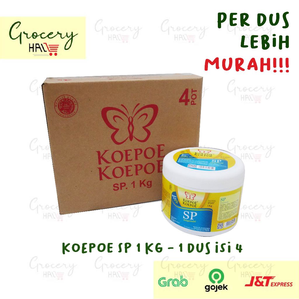 

[ HARGA DUS ] KOEPOE SP 1 KG - 1 DUS ISI 4 PAIL