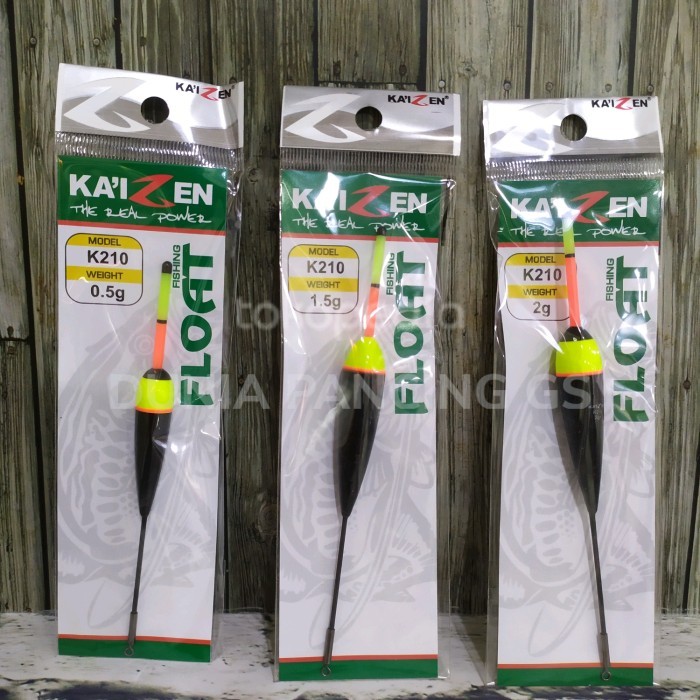 Pelampung Kaizen Type K210 Untuk Mancing Pelampungan Dodolan Pancing