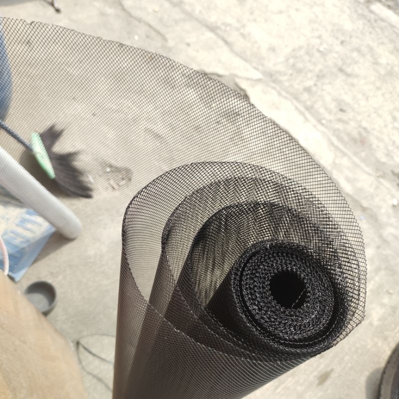 RB Kawat nyamuk anti nyamuk baja warna hitam per meter AST