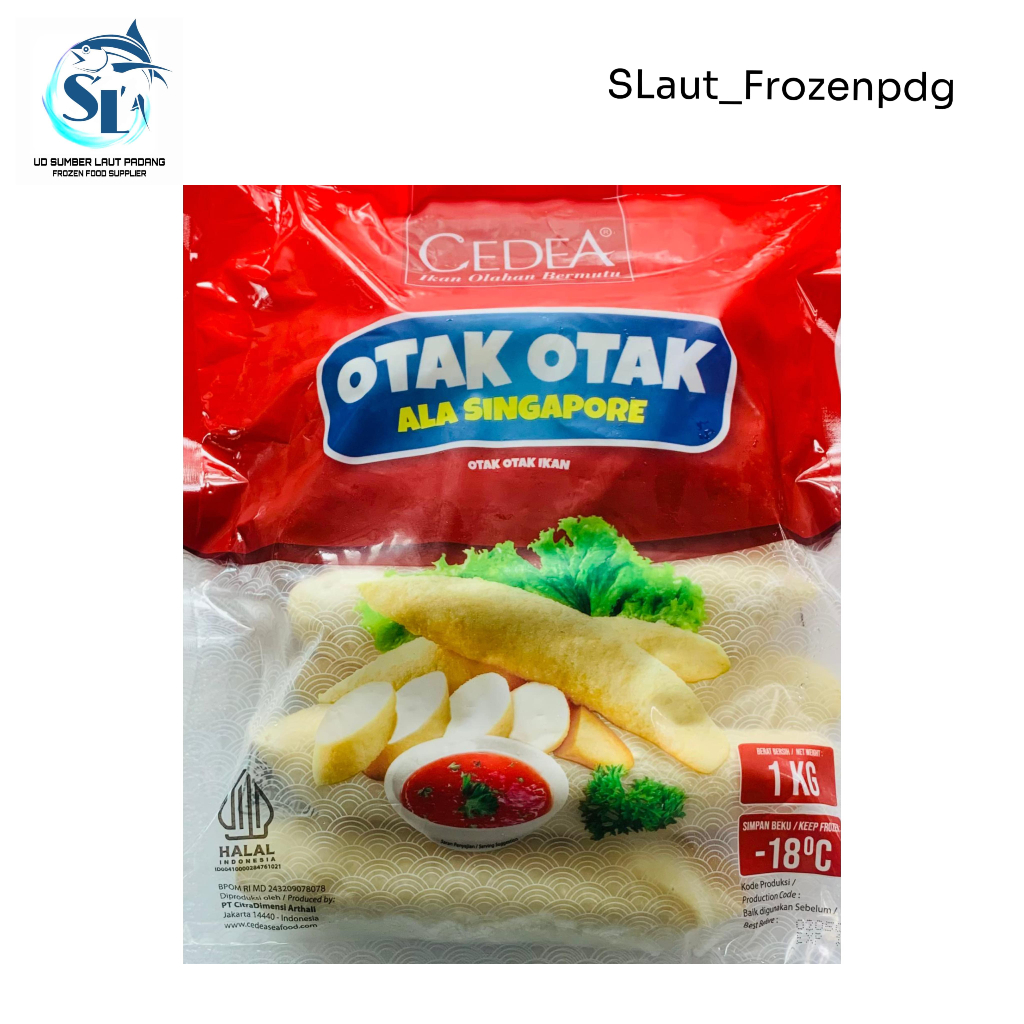 

CEDEA Otak-Otak Singapore Olahan Seafood (Khusus Sumatera Barat)