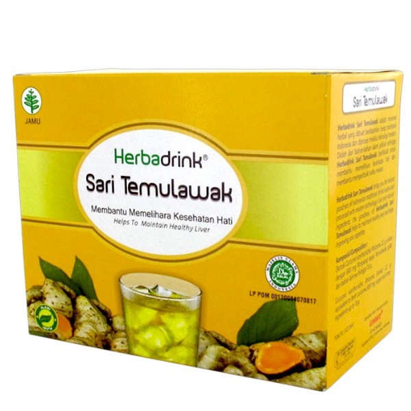 

Herbadrink Sari Temulawak isi 5 Sachet