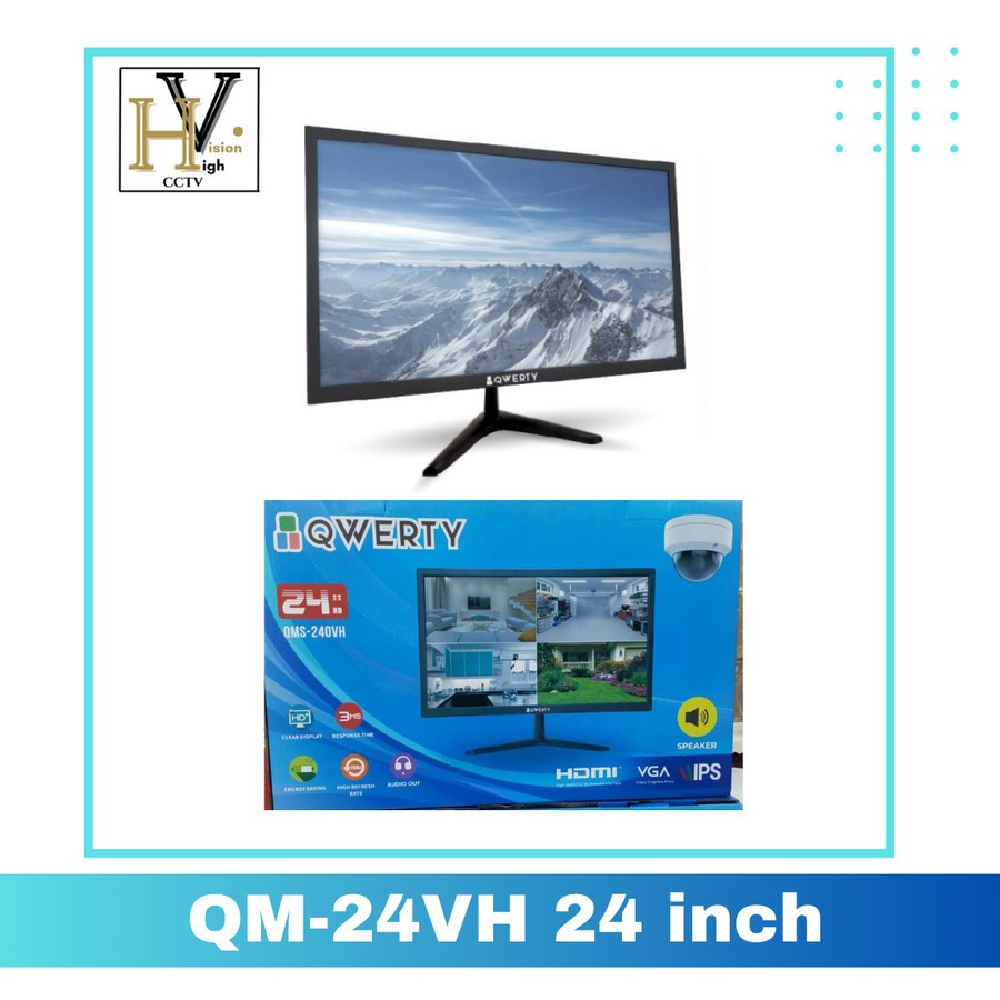 MONITOR QWERTY QM-24VH - 24 INCH