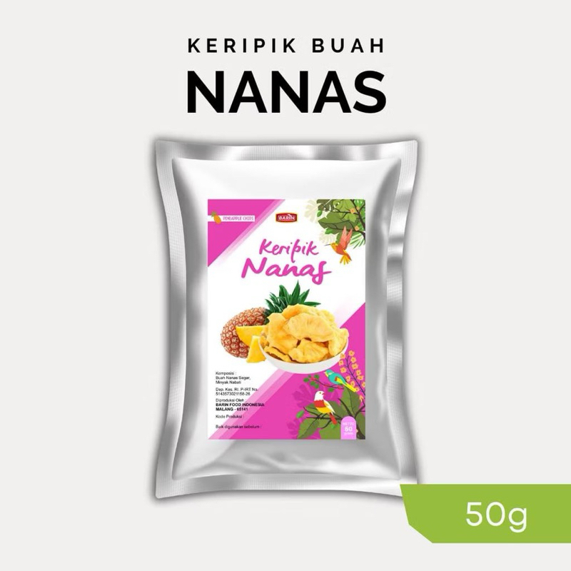 

Keripik Buah Nanas Kripik Buah Nanas Khas Malang 50 Gram