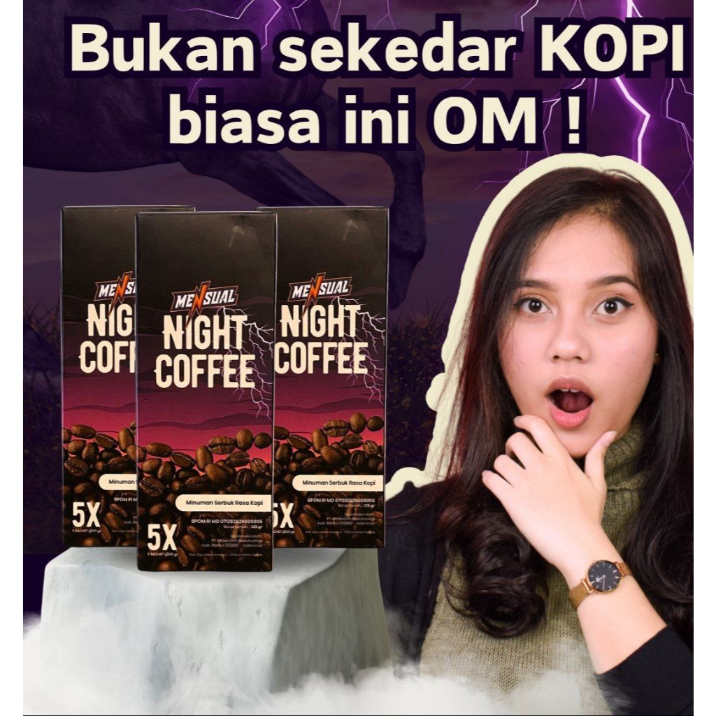 

Mengatasi Ejakulasi Dini Permanen - Kopi Penambah Daya Tahan Mensual Night Coffee