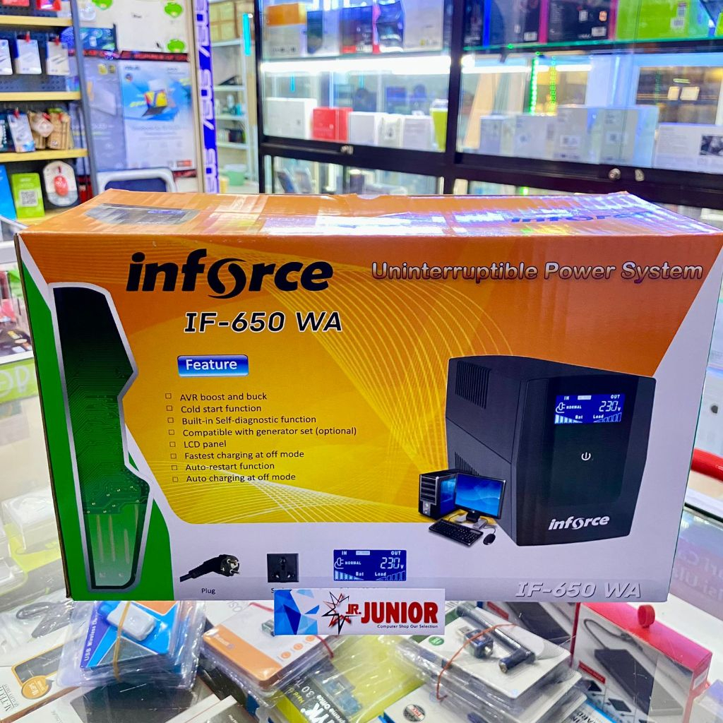 UPS INFORCE IF 650WA - Perlindungan Daya Listrik yang Handal