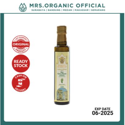 

Minyak Zaitun MEDITERRANEA Foods Organic Extra Virgin Olive Oil Oregano 250ml
