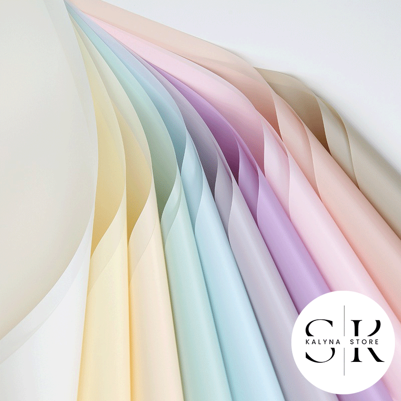 

[5 Lembar] KERTAS FLOWER WRAPPING PAPER FULL COLOR OPP CELLOPHANE 58x58CM KERTAS BUKET BUNGA WRAPPING POLOS KERTAS BUNGA FLORIST WATERPROOF PAPER