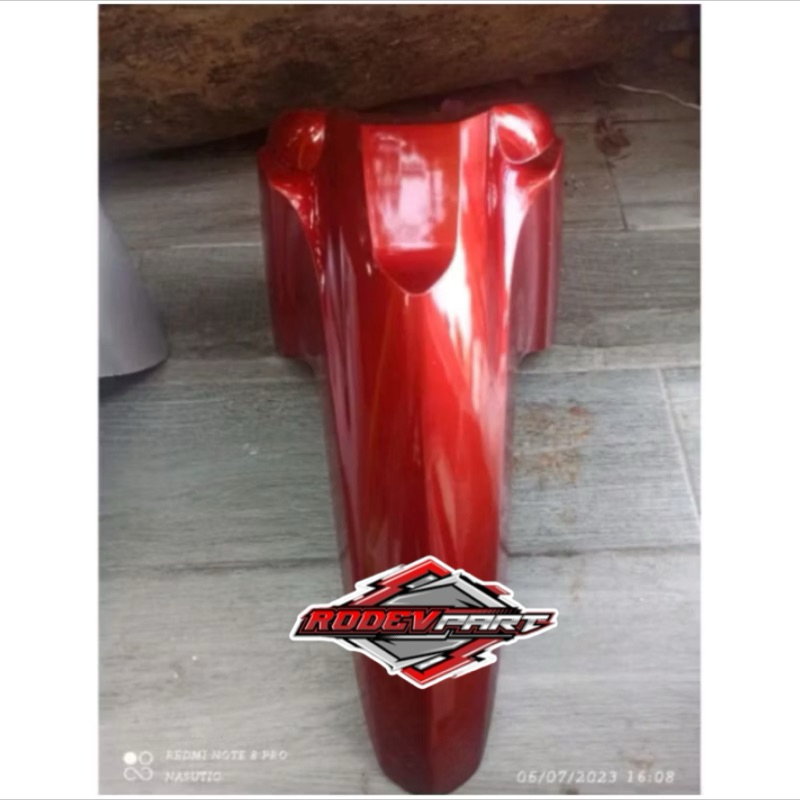 slebor spakbor depan revo lama slebor tengah revo lama revo lancip warna merah