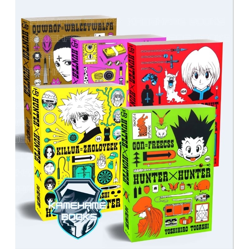 

block note A5 tebal anime hunter x hunter ready banyak