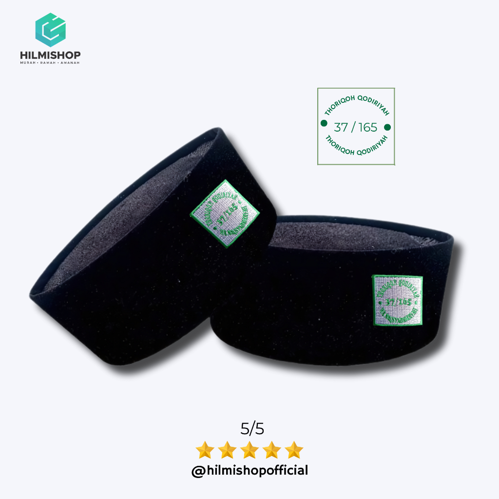 Peci Songkok Bolder TQN Suryalaya 37/165