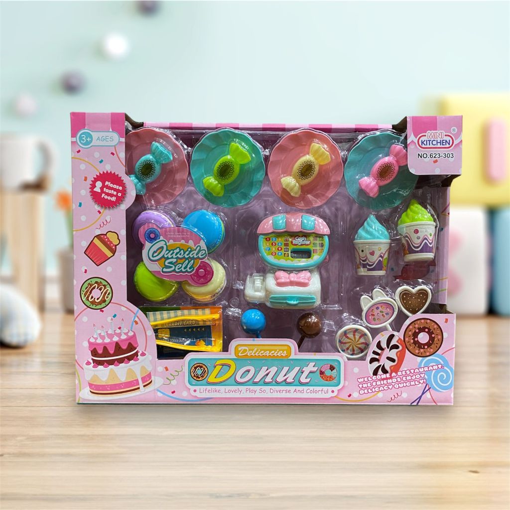 Mainan Donat/Cake Ulang Tahun Playset HW19104634