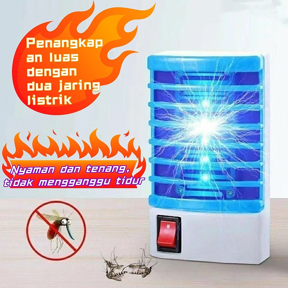 Pembunuh Nyamuk Perangkap Nyamuk Perangkap Nyamuk Pemukul Serangga Lampu UV