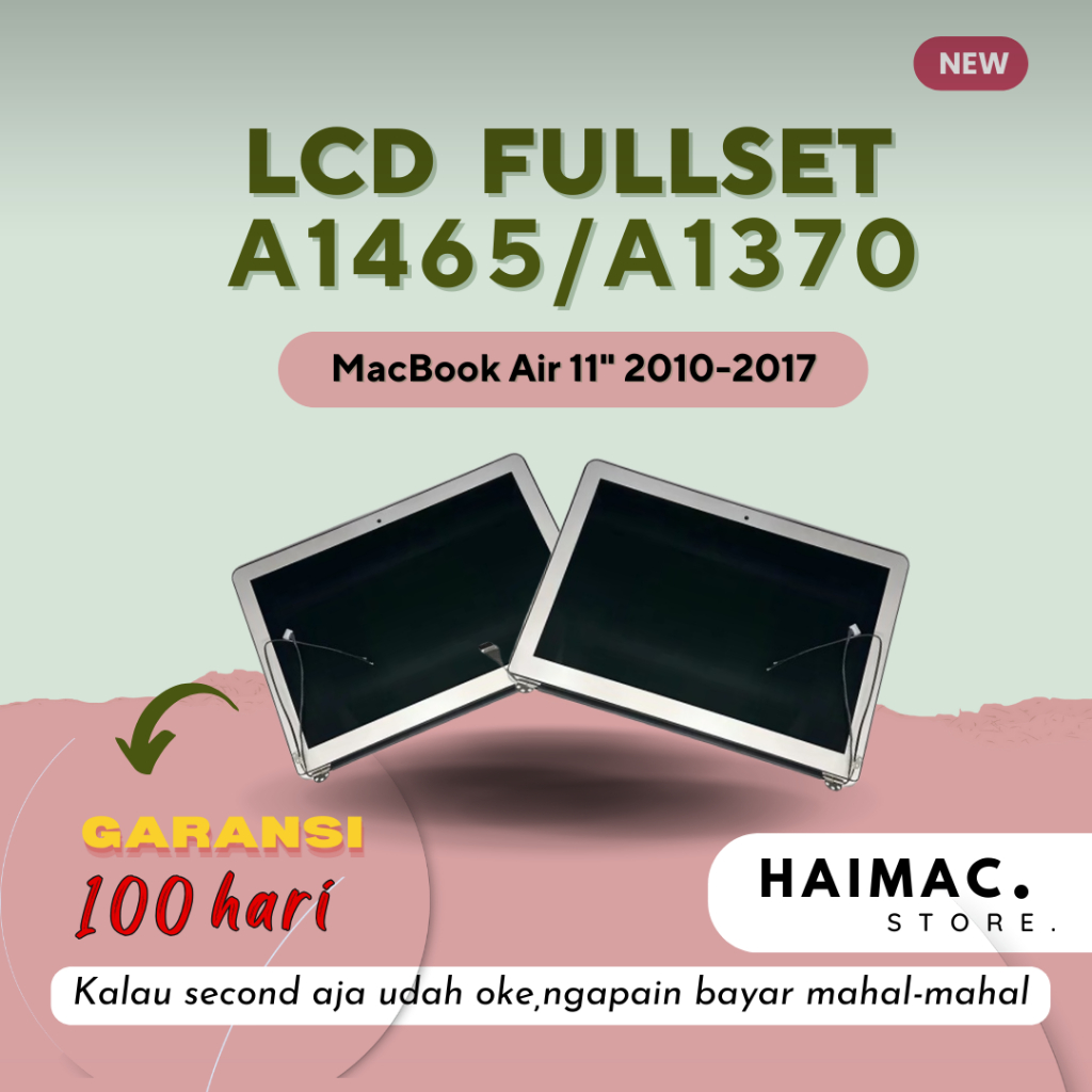LCD A1465 A1370 - MacBook Air 11" 2013-2015 | Original Second dan New