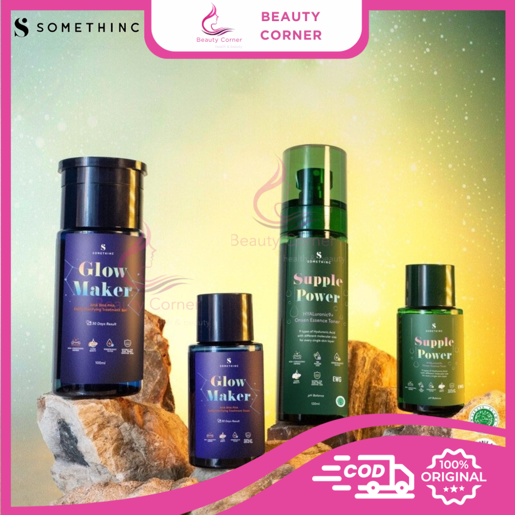 Somethinc Glow Maker AHA BHA PHA Toner / Supple Power Toner