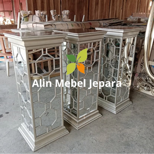 Standing Flower Kaca Model Terbaru, Dekorasi Pelaminan