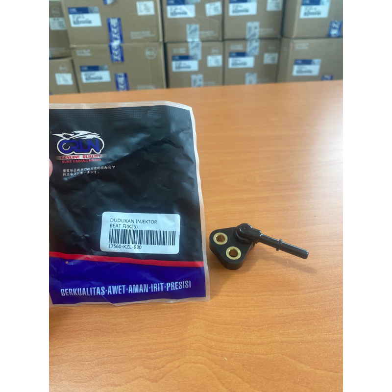 (CRUN) Rumah Dudukan Injektor Beat Fi KZL/K25 / Cangklong Injektor Scoopy Fi / Spacy Fi / Vario 110 