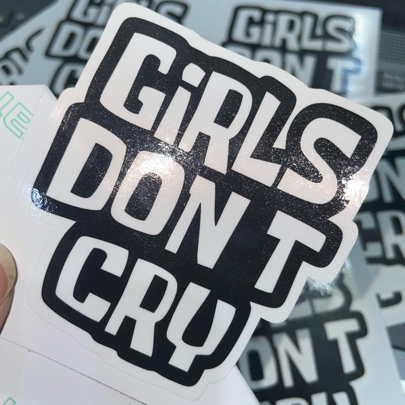 

sticker-stiker girls dont cry 040