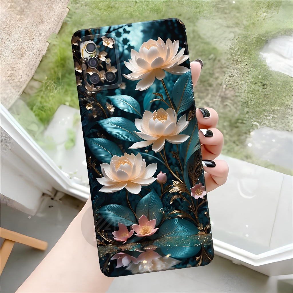 Case Samsung Galaxy M51 Fashion Case Bunga Softcase Samsung Galaxy M51 Casing Samsung Galaxy M51 Kes