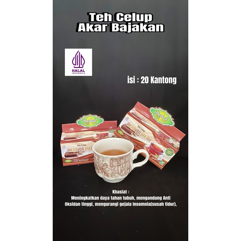 

TEH CELUP AKAR BAJAKAH (Obat Herbal Meningkatkan daya tahan tubuh, mengandung Anti Oksidan tinggi, mengurangi gejala Insomnia(susah tidur)