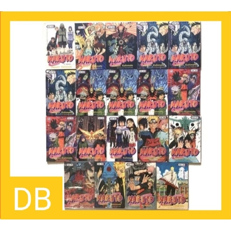 komik Naruto, vol 1- 72 English)