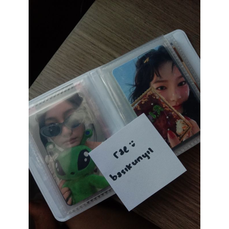 AESPA PHOTOCARD ARMAGEDDON NINGNING ALIEN YES24 UNBOXING EVENT