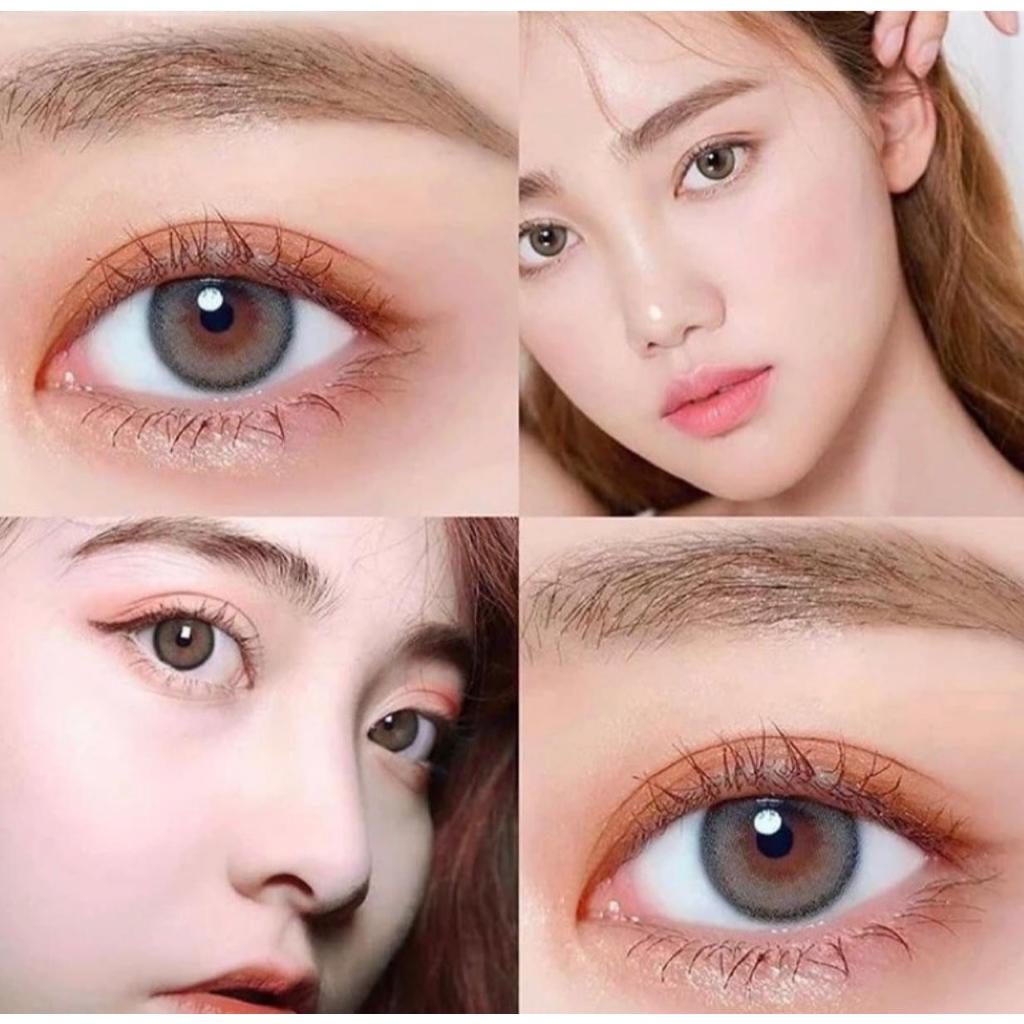 J81 Softlens Abu - Abu Super Natural Grey 14,2 MM / Softlens Grey Natural / Softlens 1 Tahun / Softl
