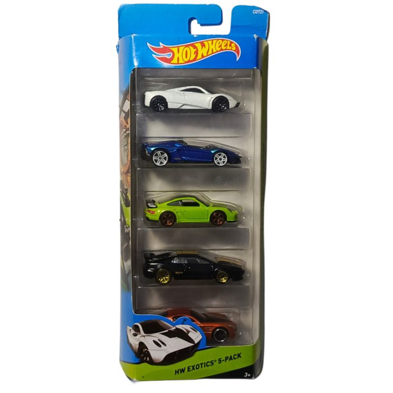 HOT WHEELS GIFPACK PORSCHE EXOTICS 5-PACK EXLUSIVE WORKSHOP 2015