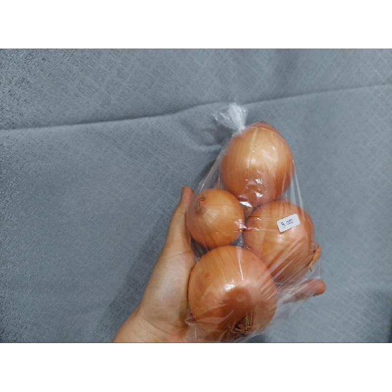 

Bawang Bombay per plastik isi 2biji