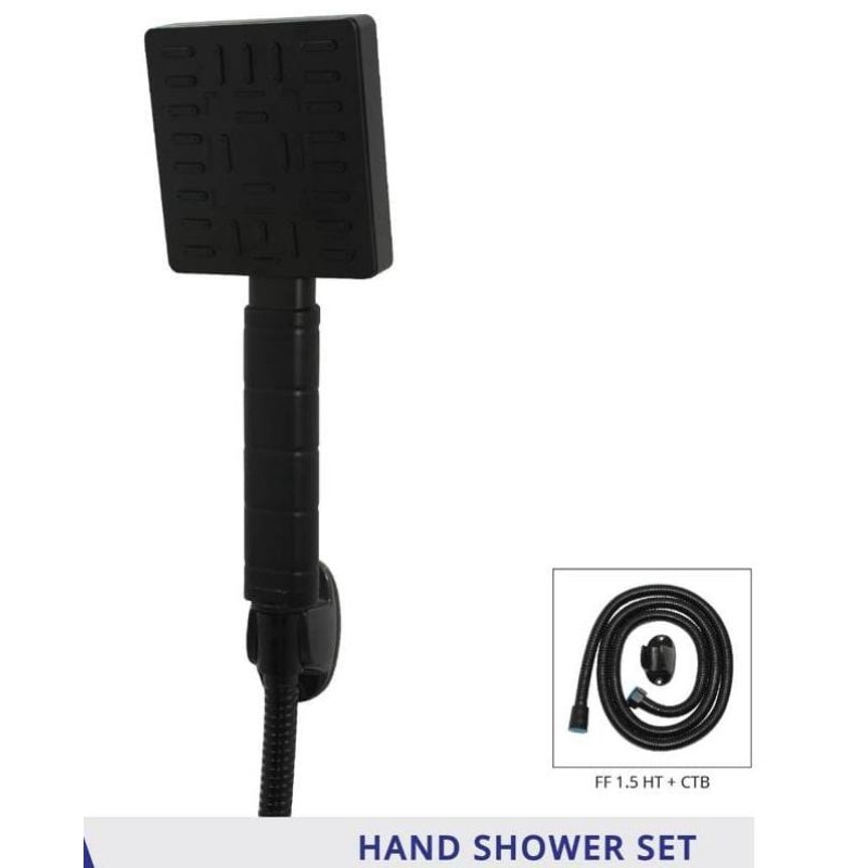 hanshower hitam kamar mandi/shower hitam kamar mandi
