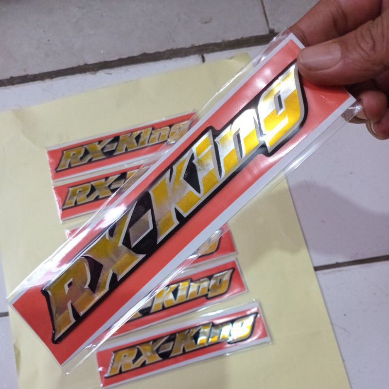 Emblem Tangki RX-KING 2001-2002 Berkualitas