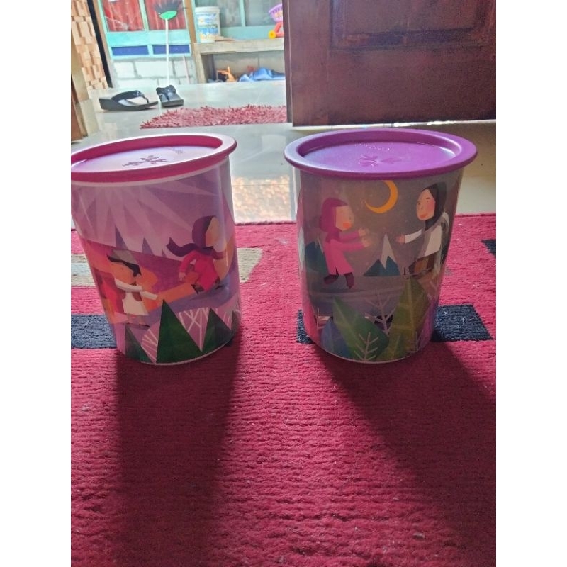 Dug dug canister/ toples tupperware