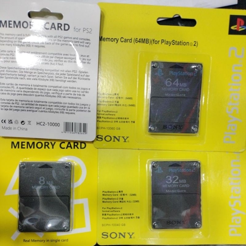 Memory Ps2 MC Ps2 Memori Ps2 64MB 8MB