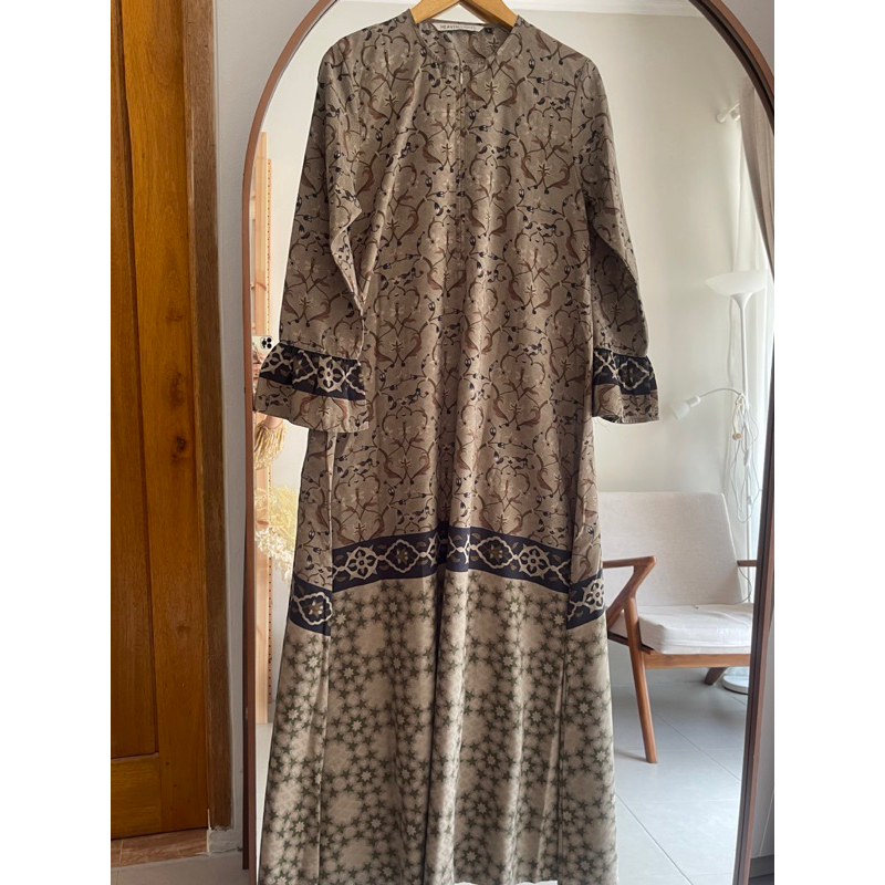 preloved gamis dress heaven lights HL size L