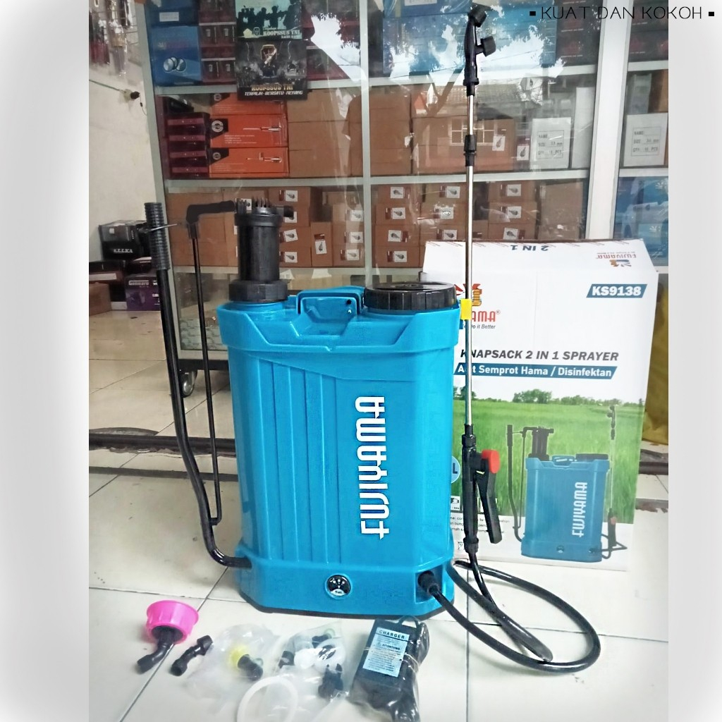 Sprayer/Tangki Alat Semprot Swan Elektrik BE-16 16 Liter/ Alat semprot sprayer hanma dan disinfektan
