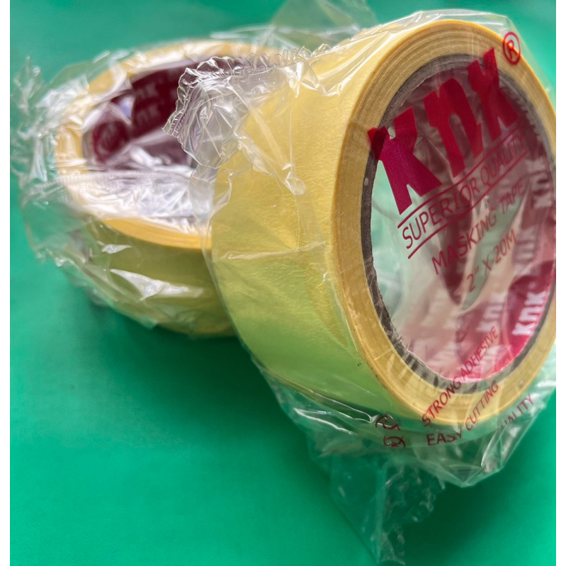 

MASKING TAPE/ISOLASI KERTAS 48MM*20M/2 INCHI KNK