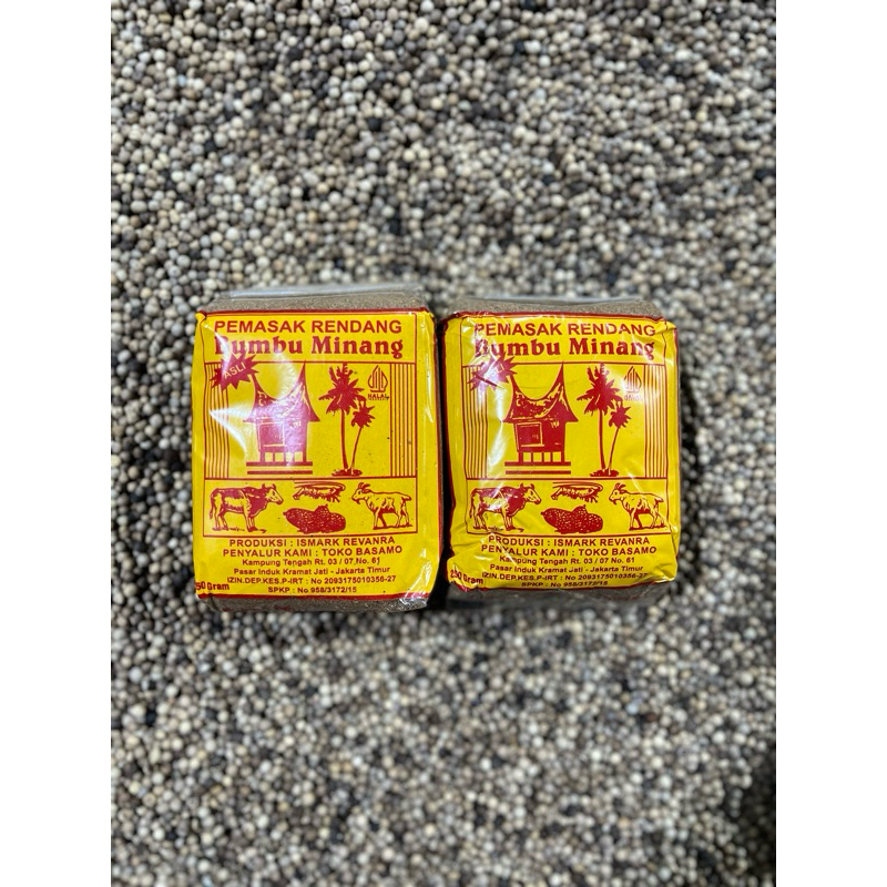 

Bumbu minang pemasak rendang 250g