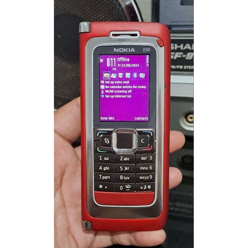 Nokia E90 communicator Red Merah