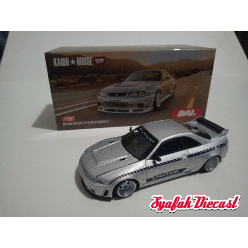 Mini GT x kaido house Nissan skyline r33 DAI